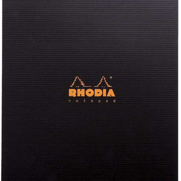 RHODIA spiraalblok Notepad, DIN A4, geruit, zwart