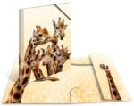 HERMA hoekspanmap exotische dieren, A4, Giraffenvrienden