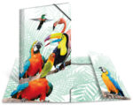 HERMA hoekspanmap exotische dieren, A4, Tropen