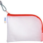 HERMA tas met ritssluiting 'Mesh Bags', DIN A6, rood