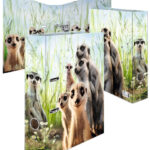 HERMA motiefordner 'Stokstaartjes', DIN A4, rugbreedte: 70 mm