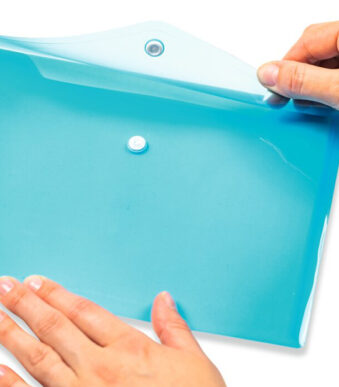 HERMA opbergmapje, PP, 250 x 180 mm, lichtblauw