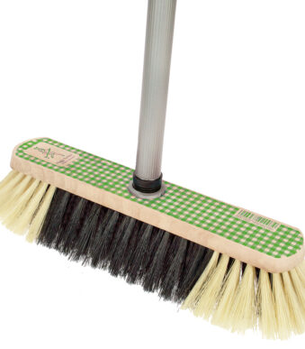 Peggy Perfect bezem met steel, hout, kunsthaar