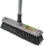 Peggy Perfect bezem met steel 'GoGreen', kunststof