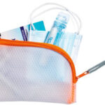 HERMA tas met ritssluiting 'Mesh Bags', DIN A7, oranje