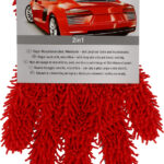 NIGRIN Performance vinger-washand, rood