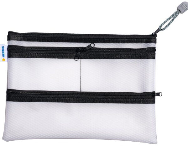 HERMA tas met ritssluiting 'Multibag', DIN A5, zwart