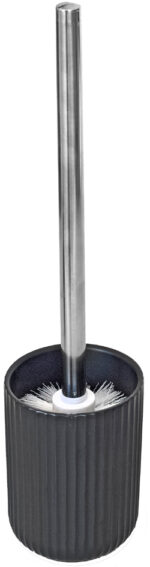 Peggy Perfect WC-garnituur, pot rond, keramiek, zwart