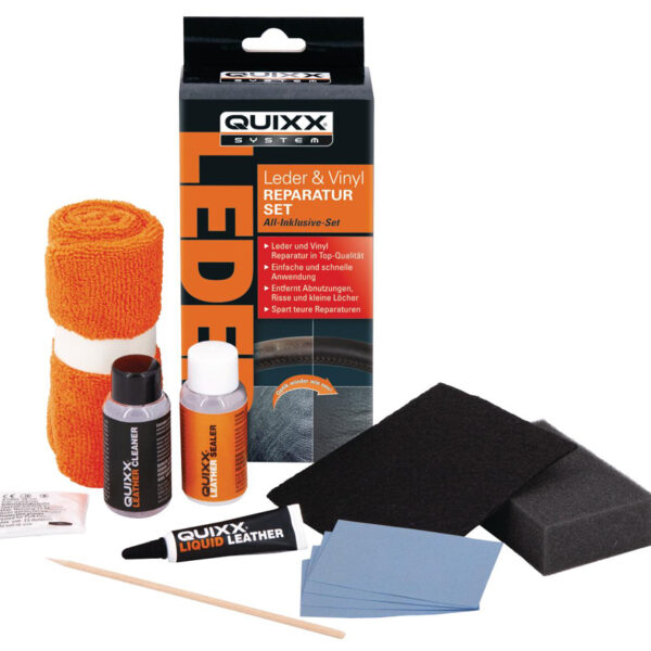 QUIXX leer-reparatieset, 10-delig