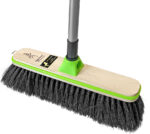 Peggy Perfect bezem met steel 'Greenline', van hout