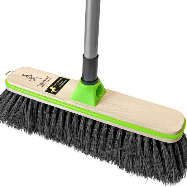Peggy Perfect bezem met steel 'Greenline', van hout