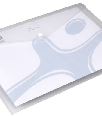 Rexel documentenmap, DIN A4 liggend, PP, transparant