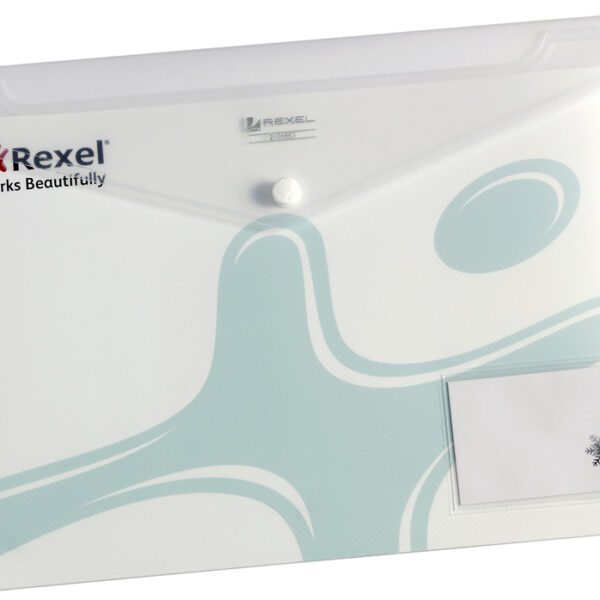 Rexel documentenmap, DIN A4 liggend, PP, transparant