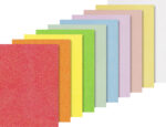 HEYDA glitterkarton assortiment 'Iris', A4, 200 g/m2, 10 vel