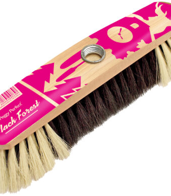 Peggy Perfect bezem 'Black Forest', van hout, breedte: 260 mm