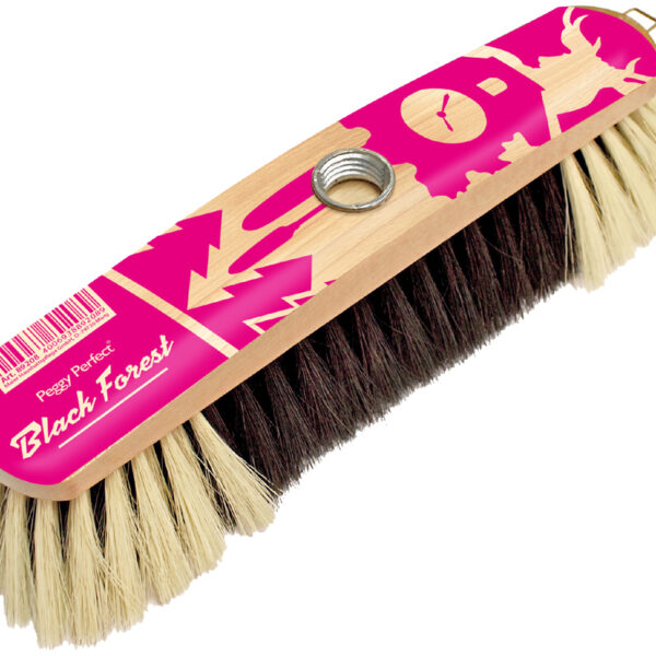 Peggy Perfect bezem 'Black Forest', van hout, breedte: 260 mm