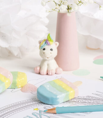 KNORR prandell boetseerklei-set kneden en gummen Pastel