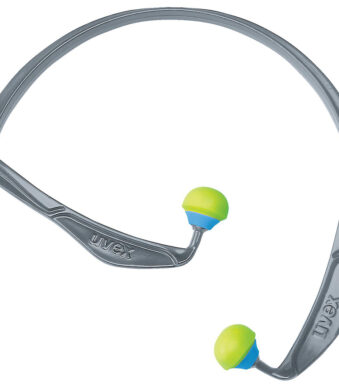 uvex beugelgehoorbescherming x-fold, opvouwbaar, grijs