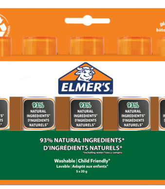 ELMER'S lijmstift Pure Glue, 20 g, 5 in blister