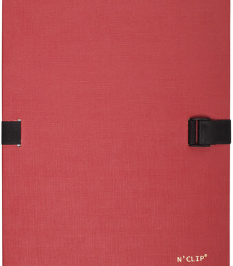 EXACOMPTA documentenmap N´CLIP, DIN A4, rood