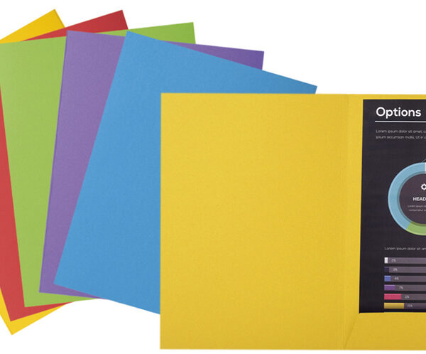 EXACOMPTA omslagmap ROCK´S, DIN A4, 210 g/m2, assorti