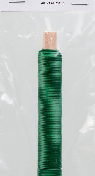 KNORR prandell wikkeldraad, 100 g, mosgroen