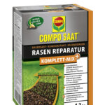 COMPO SAAT complete mix+ voor gazonreparatie, 1,2 kg voor 6 m2