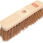 Peggy Perfect bezem, van hout naturel, breedte: 270 mm