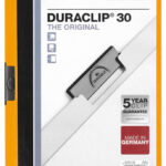 Durable Klemmap 2200 30 vel A4 oranje