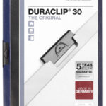 Durable Klemmap 2200 30 vel A4 nachtblauw