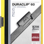 DURABLE klemhechtmap DURACLIP ORIGINAL 60, DIN A4, geel