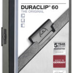 DURABLE klemhechtmap DURACLIP ORIGINAL 60, DIN A4, antraciet
