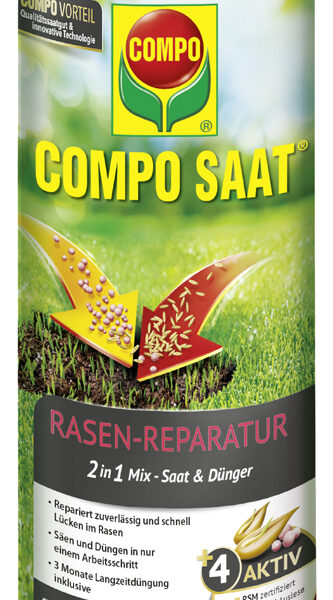 COMPO SAAT gazon-reparatiemix 2in1, 360 g voor 15 m2