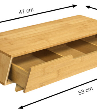 CEP monitorstandaard Silva, van bamboehout