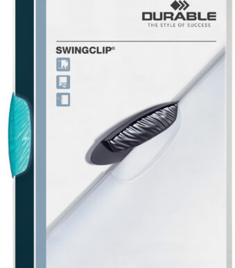 DURABLE klemhechtmap SWINGCLIP, DIN A4, clip middelblauw