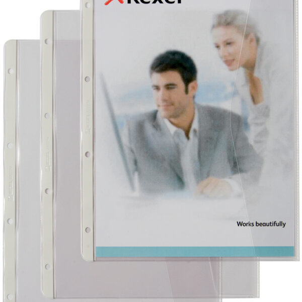HETZEL documenten-brochurehoes, A4 extra breed, PVC, 0,13 mm