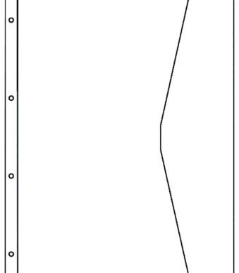 HETZEL documenten-brochurehoes, A4 extra breed, PVC, 0,13 mm