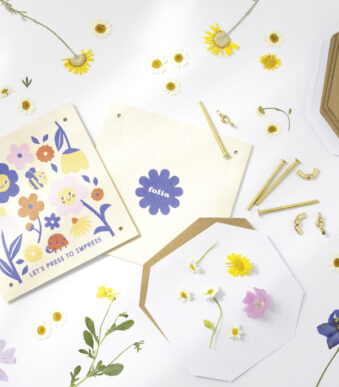 folia bloemenpers 'Flower Press', (B)145 x (D)145 mm