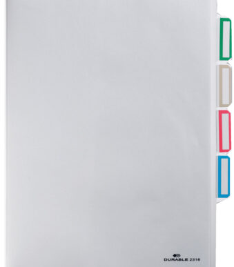 DURABLE organisatiehoes, DIN A4, van PP, transparant