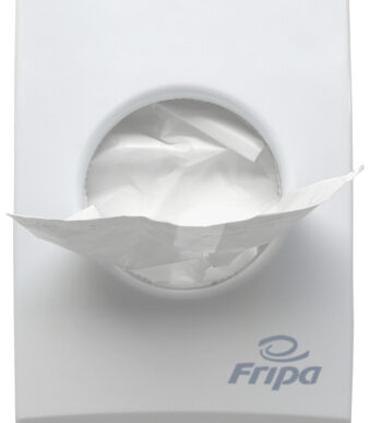 Fripa Hygienezakjes dispenser, kunststof, wit