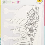 folia set kinderhoedjes 'Sprookjes', van karton, wit