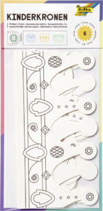 folia kinderkronen, van karton, verschillende modellen assorti