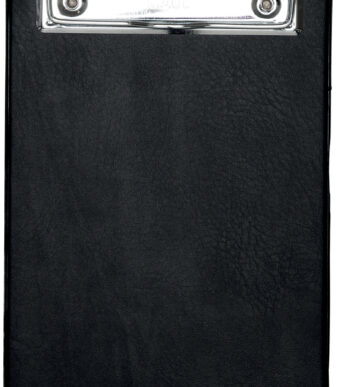 MAUL klembord met foliebekleding, DIN A6, zwart