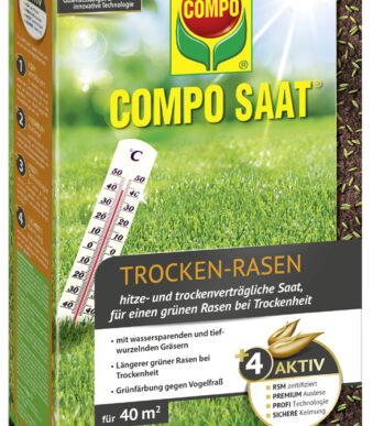 COMPO graszaad voor droge plekken, 1 kg voor 40 m2