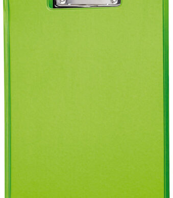 MAUL klembord-map, DIN A4, met folie overtrokken, lichtgroen