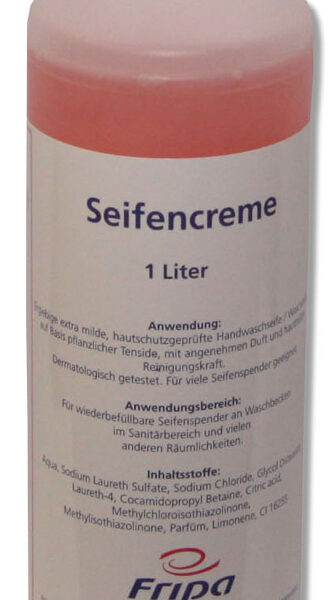 Fripa handenwaszeep, rose, 1 liter fles
