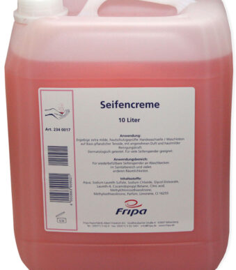 Fripa handenwaszeep, rose, 10 liter kan