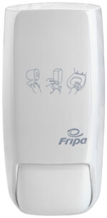 Fripa WC-bril desinfectiemiddel dispenser, kunststof, wit