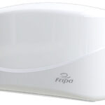 Fripa papierenhanddoek-dispenser, klein, kunststof, wit