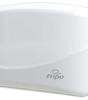 Fripa papierenhanddoek-dispenser, klein, kunststof, wit